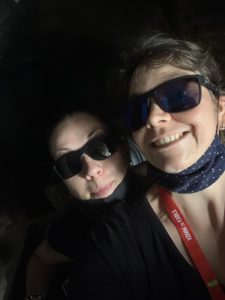 Selfie im Dunkeln Karls K2-Kartoffel-Erlebniswelt (c) woods of voices