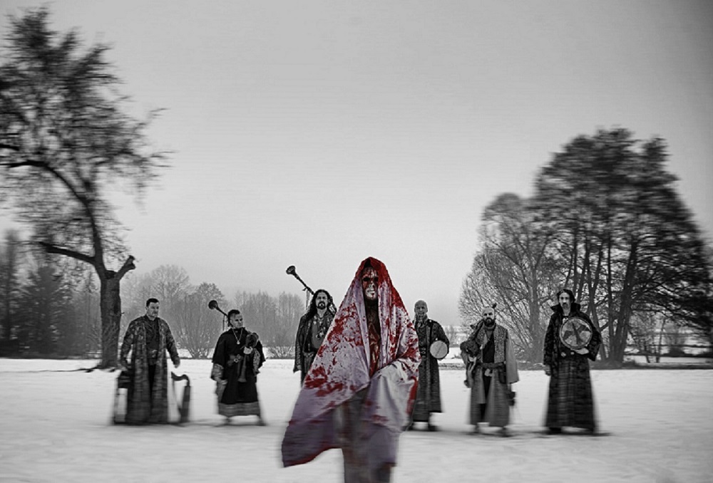 Band mit Maske des Roten Todes (c) Heiko Roith