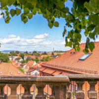 Fototour Bamberg: Rosengarten mit Ausblick